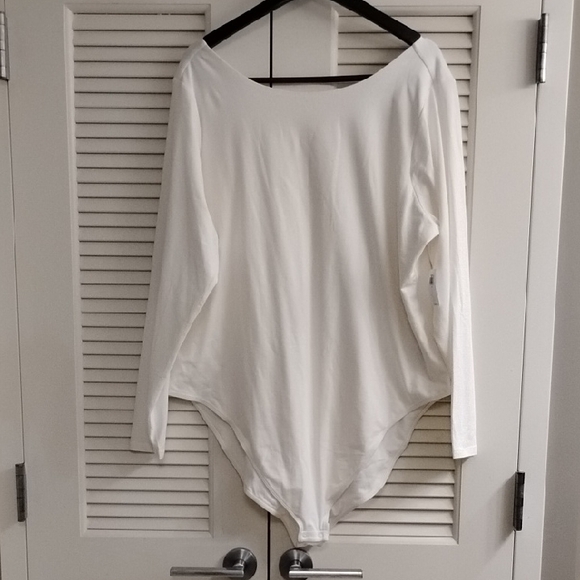 Old Navy Tops - NWT Old Navy Classic Ivory Bodysuit